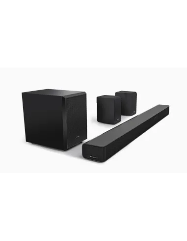 Hisense AX5100G Barra de Sonido 5.1 y 7 Altavoces con Subwoofer Bluetooth Negro