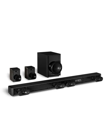 Hisense AX5100G Barra de Sonido 5.1 y 7 Altavoces con Subwoofer Bluetooth Negro