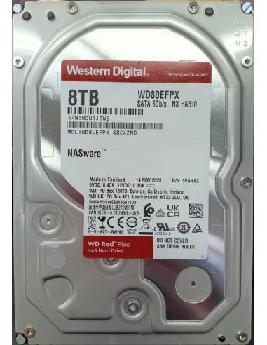 Western Digital Red Plus NAS 3.5" 8TB SATA 3