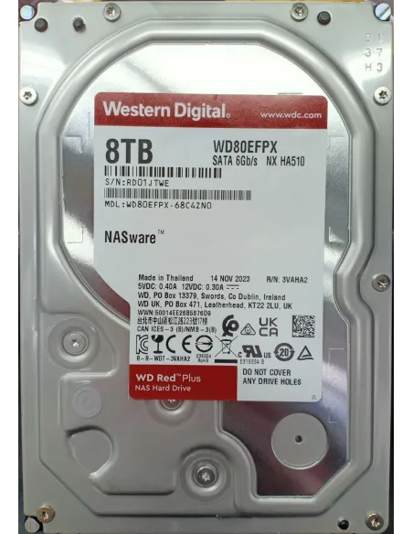 Western Digital Red Plus NAS 3.5" 8TB SATA 3