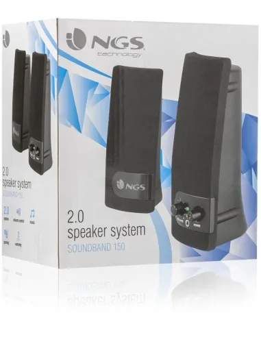 NGS SB150 Altavoces 2.0 USB Negro