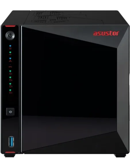 Asustor AS5404T Servidor de Almacenamiento NAS Ethernet Negro