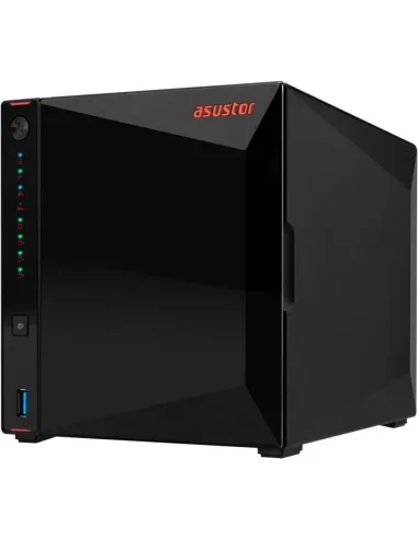 Asustor AS5404T Servidor de Almacenamiento NAS Ethernet Negro