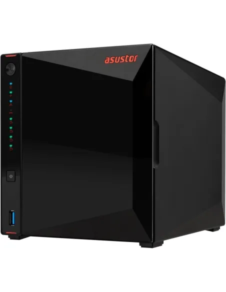 Asustor AS5404T Servidor de Almacenamiento NAS Ethernet Negro
