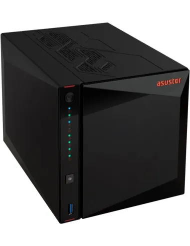 Asustor AS5404T Servidor de Almacenamiento NAS Ethernet Negro