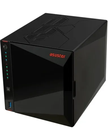 Asustor AS5404T Servidor de Almacenamiento NAS Ethernet Negro