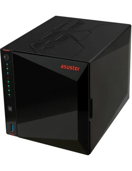 Asustor AS5404T Servidor de Almacenamiento NAS Ethernet Negro
