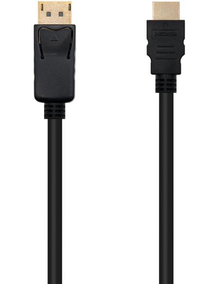 Nanocable 10.15.4305 Cable Conversor DisplayPort a HDMI Negro 5M Negro