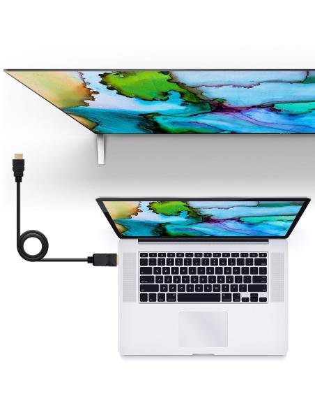 Nanocable 10.15.4305 Cable Conversor DisplayPort a HDMI Negro 5M Negro