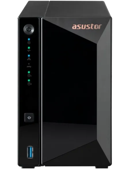 Asustor Drivestor 2 Pro Gen2 AS3302T V2 NAS 2 Bahías Negro