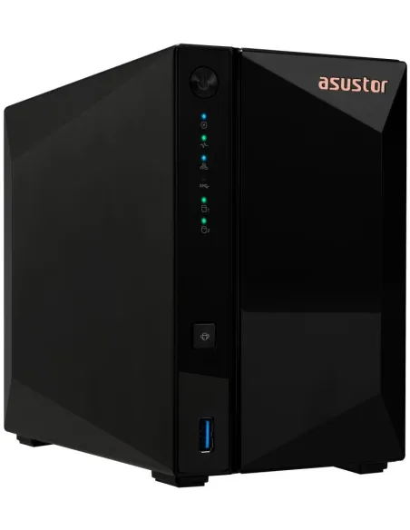 Asustor Drivestor 2 Pro Gen2 AS3302T V2 NAS 2 Bahías Negro