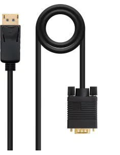 Nanocable 10.15.4405 Cable Conversor DisplayPort a VGA 5M Negro-CABL48393