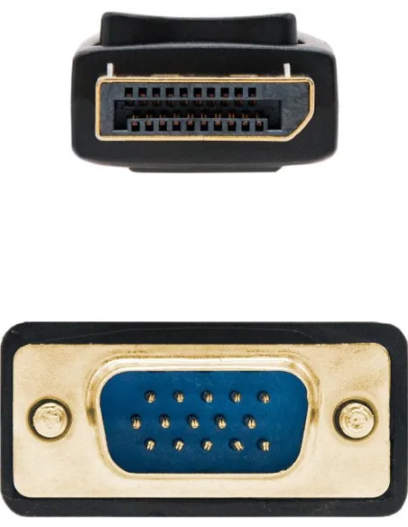 Nanocable 10.15.4405 Cable Conversor DisplayPort a VGA 5M Negro