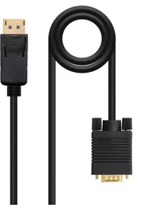 Nanocable 10.15.4401 Cable Conversor DisplayPort a VGA 1M Negro-CABL53755