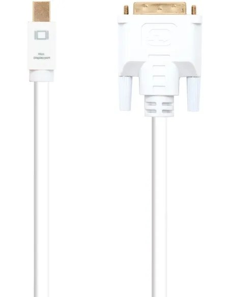 Nanocable 10.15.4205 Cable Conversor Mini DisplayPort a DVI Macho/Macho 5M Blanco