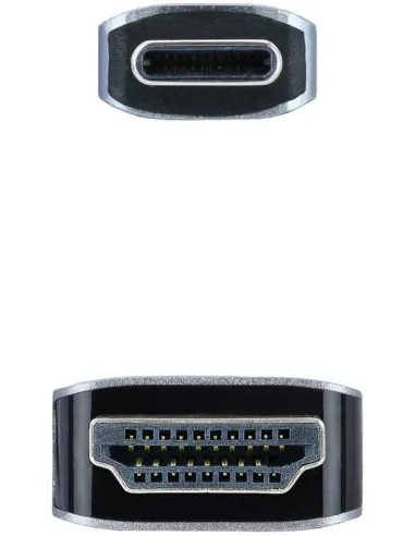 Nanocable 10.15.5103 Cable Conversor USB-C a HDMI Macho/Macho 3M Negro