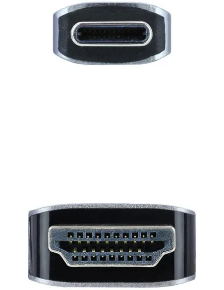 Nanocable 10.15.5103 Cable Conversor USB-C a HDMI Macho/Macho 3M Negro