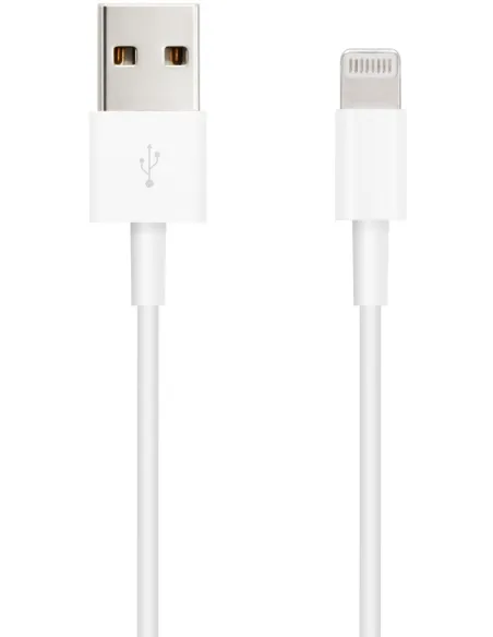 Nanocable 10.10.0400 Cable Lightning a USB 2.0 Macho/Macho 50cm Blanco