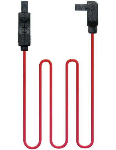 Nanocable 10.18.0202-OEM Cable de SATA 50cm Negro/Rojo