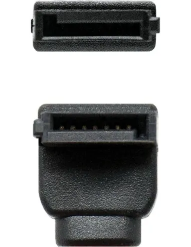 Nanocable 10.18.0202-OEM Cable de SATA 50cm Negro/Rojo