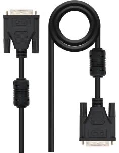Nanocable 10.15.0802 Cable DVI Dual Link M-M 24+1 1.8M Negro-CABL26175
