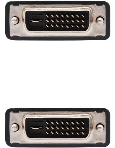 Nanocable 10.15.0802 Cable DVI Dual Link M-M 24+1 1.8M Negro
