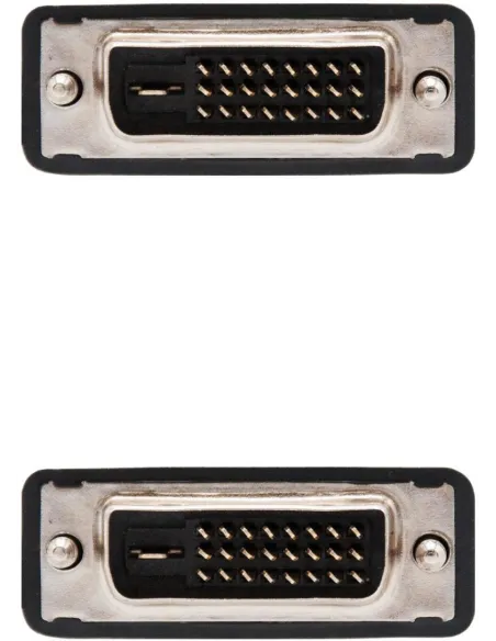 Nanocable 10.15.0802 Cable DVI Dual Link M-M 24+1 1.8M Negro
