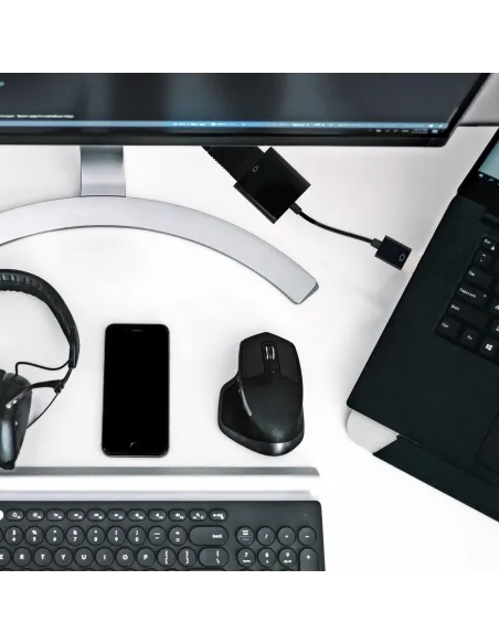 Nanocable 10.16.2001-BK Cable HDMI a SVGA con Audio 10cm Macho/Hembra