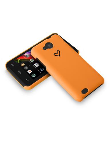 Energy Sistem 422937 Funda Smartphone de Policarbonato Naranja