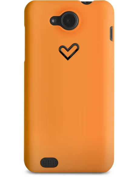 Energy Sistem 422937 Funda Smartphone de Policarbonato Naranja