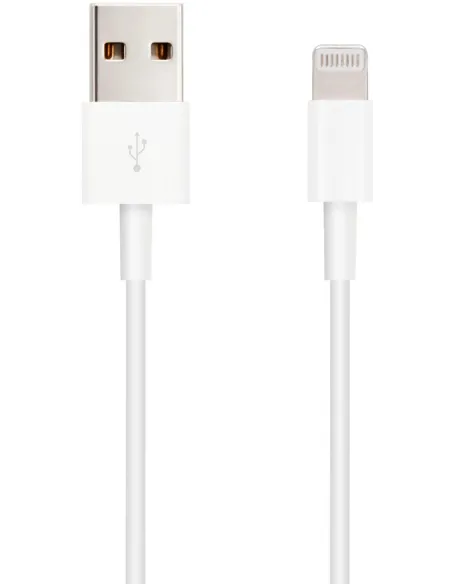 Nanocable 10.10.0401 Cable Lightning a USB 2.0 Macho/Macho 1M Blanco