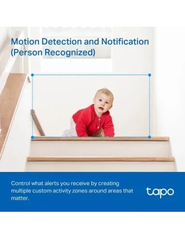 TP-Link Tapo C210 Cámara de Vigilancia 360º Wi-Fi 2K+3MP