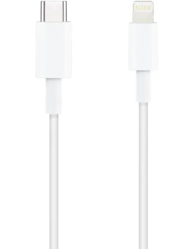 Nanocable 10.10.0600 Cable Lightning a USB-C Macho/Macho 50cm Blanco