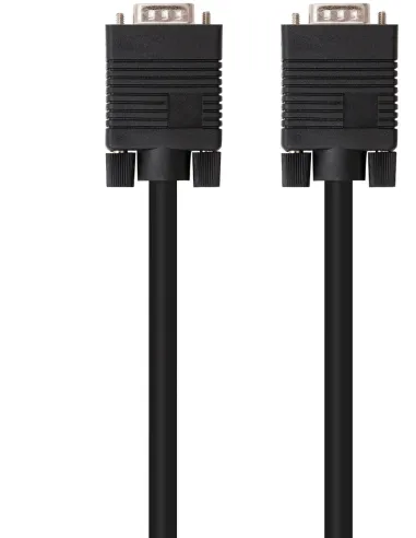 Nanocable 10.15.1305 Cable SVGA para Monitor y Proyector HDB15/M-HDB15/M 5M Negro