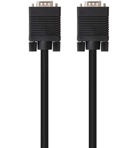 Nanocable 10.15.1305 Cable SVGA para Monitor y Proyector HDB15/M-HDB15/M 5M Negro