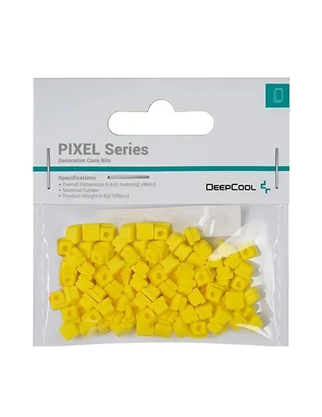 Deepcool PIXEL Series Gomas 100 Unidades Amarillo