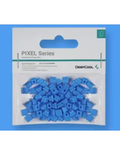 Deepcool PIXEL Series Gomas 100 Unidades Azul-CAJA58864