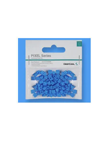 Deepcool PIXEL Series Gomas 100 Unidades Azul