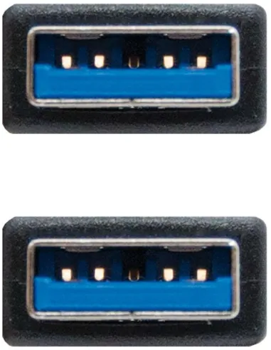 Nanocable 10.01.1001-BK Cable USB-A 3.0 Macho/Macho 1M Negro