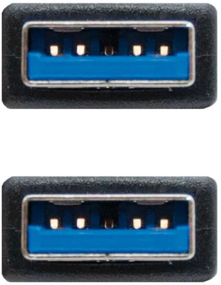 Nanocable 10.01.1001-BK Cable USB-A 3.0 Macho/Macho 1M Negro