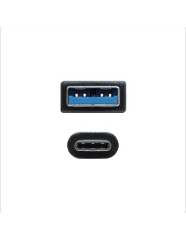 Nanocable 10.01.4000 Cable USB 3.1 Gen 2 a USB-C Macho/Macho 50cm Negro