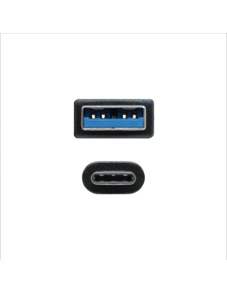 Nanocable 10.01.4000 Cable USB 3.1 Gen 2 a USB-C Macho/Macho 50cm Negro