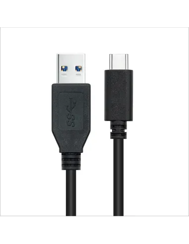 Nanocable 10.01.4001-L150 Cable USB 3.1 Gen2 a USB-C Macho/Macho 1.5M Negro