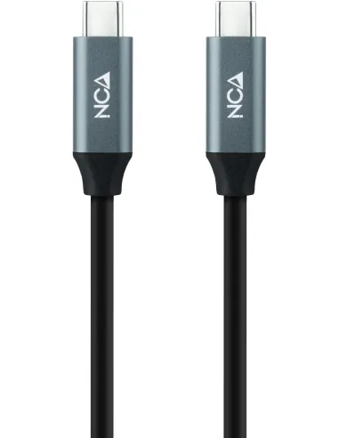 Nanocable 10.01.4301 Cable USB-C 3.2 Gen2x2 100W 4K/60Hz 1M Negro