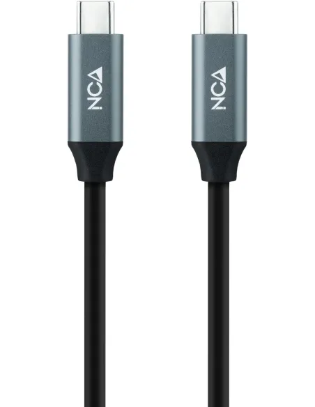 Nanocable 10.01.4301 Cable USB-C 3.2 Gen2x2 100W 4K/60Hz 1M Negro