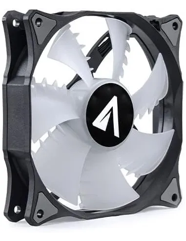 ABYSM Gaming Ventilador RGB SLED 120 mm Negro/Blanco