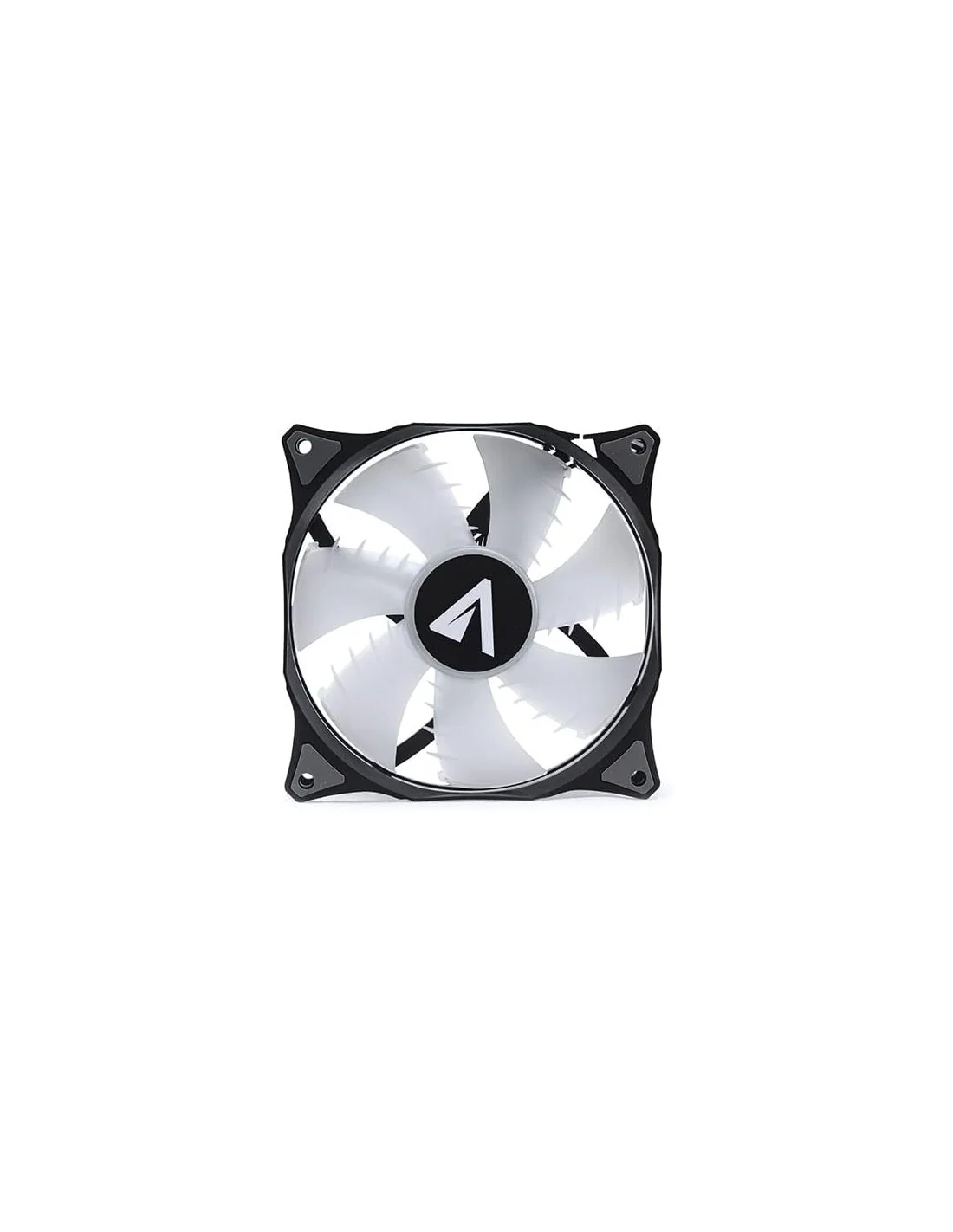 ABYSM Gaming Ventilador RGB SLED 120 mm Negro/Blanco