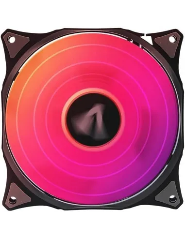 ABYSM Gaming Ventilador RGB SLED 120 mm Negro/Blanco