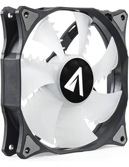 ABYSM Gaming Ventilador RGB SLED 120 mm Negro/Blanco