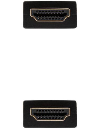 Nanocable 10.15.1702 Cable HDMI Alta Velocidad con Ethernet V1.4 Macho/Macho 1.8M Negro